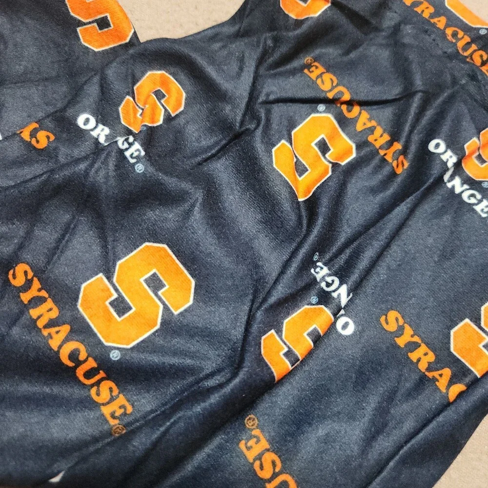 Syracuse Youth Sleep Pants S Flame Resistant Navy Orange Team Logo 164